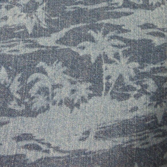 OLD NAVY The Diva Cut Off Denim Shorts Womens Size 8 Palm Trees Tropical Jeans - Picture 3 of 12